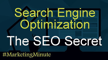 True Secret to SEO Search Engine Optimization (Digital Marketing) #MarketingMinute 101