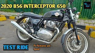 Interceptor 650 Bs6 2020 Royal Enfield Test Ride Parallel Twin 2020