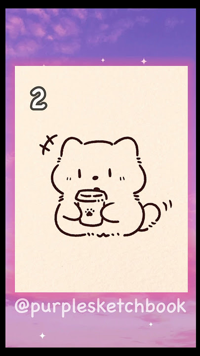 Cute things to draw ❤️/ Cute drawing ideas/ Simple drawing for beginners/ aesthetic drawing ideas