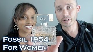 Fossil 1954 for women - YouTube