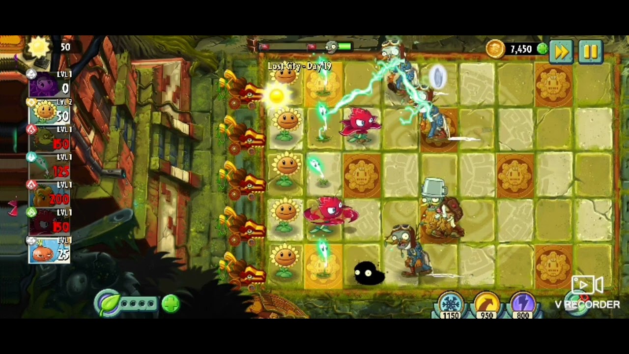 Plants Vs Zombies 2 Lost City Day 19 #plantsvszombies #pvz # ...