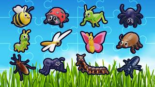 Learn Insects For Kids 🐞 | Guess The Insect Name 🪰 | Educational Insects & Bugs Puzzle Quiz 🧩