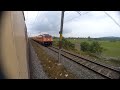 22638 Mangaluru jn - MGR Chennai Central West Coast SF Express With AJJ/WAP-4E.