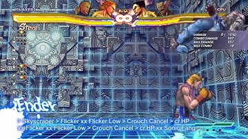 [SFxTK] Steve Fox - Combos and Conversion