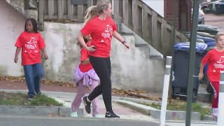 Bancroft Elementary 'Girls on the Run' prepare for end of season 5k