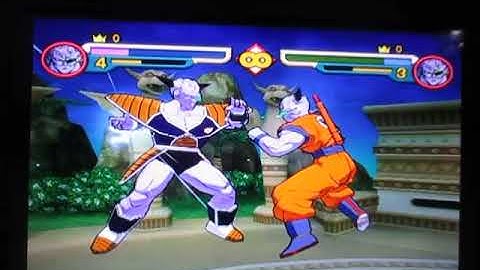 Dragon Ball Z Budokai 2(Gamecube)-Captain Ginyu Mirror Match