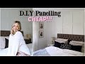 D.I.Y. Panelling For Cheap! UNDER £40 | Elanna Pecherle 2020