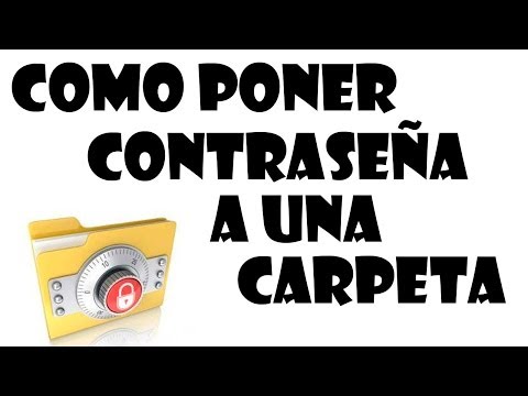 Video: Cómo Poner Una Contraseña En Una Carpeta En Windows XP