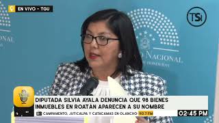 Diputada Silvia Ayala Denuncia Que Desde Sistema Del Ip Inscribieron 98 Bienes A Su Nombre