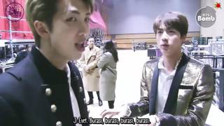 Tr Bangtan Bomb Rap Monster & Jin Intro Performance 가요대전 2016