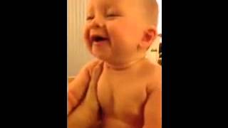 Sophia's first belly laugh