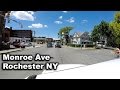Driving Down Monroe Ave - Rochester NY - 1080p 60fps