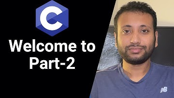 C programming Bangla Tutorial 5.12 : welcome to part-2 (Input Output)