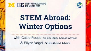 STEM Abroad (Winter Advising Fair)