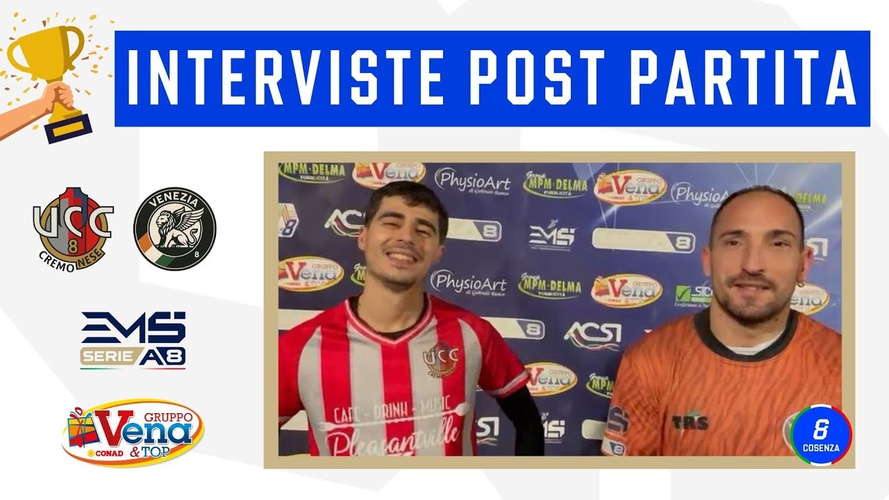 1^ turno di Coppa Italia 25/26: le interviste a fine gara