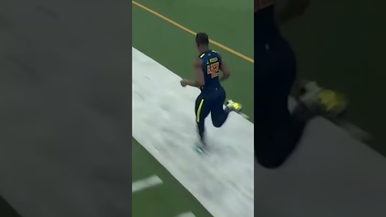 40 yard dash record! John Ross 4.22 40 yard dash. Like and subscribe for more NFL content. 