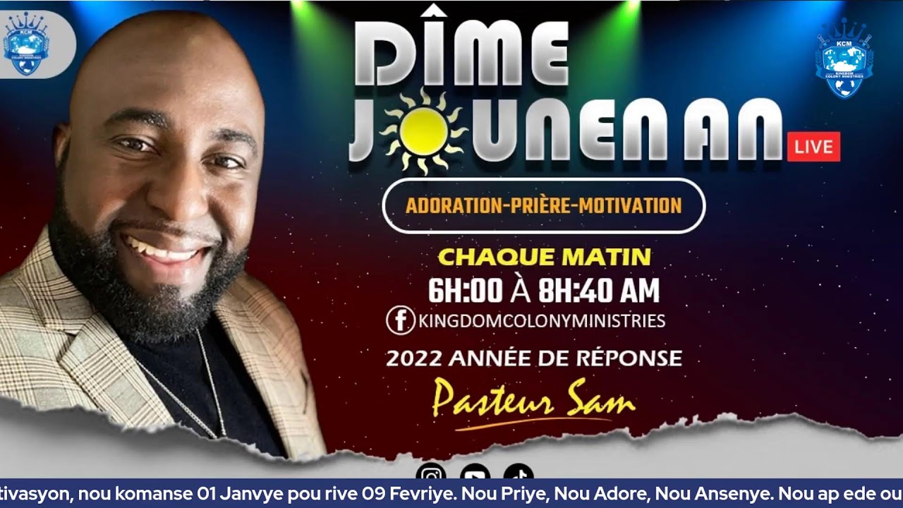 02/09/2022, Byenvini nan DENYE MATIN ALPHA META 40 lan.