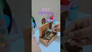 DIY Gift hemper 🥰#diy #craft #art #shorts