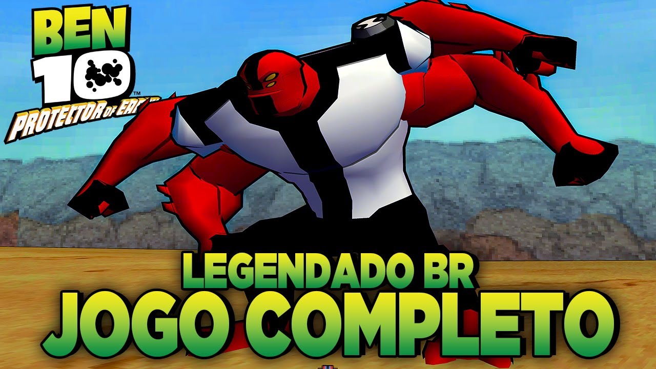 Ben 10: Protector of Earth (PS2) - Jogo Completo Até Zerar! | LEGENDADO PT-BR