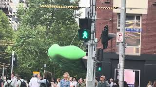 Braums LED pedestrian light with countdown timer