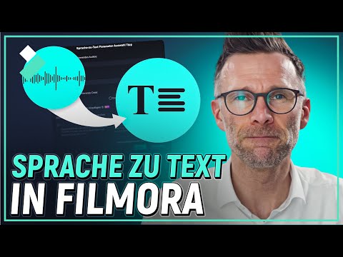 Sprache zu Text in Filmora | Wondershare Filmora Tutorial