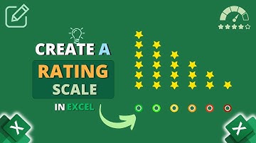 How to Create a Rating Scale in Excel