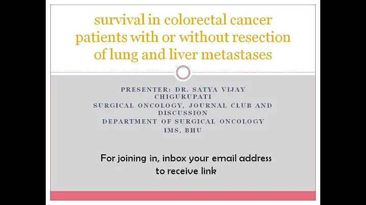 survival in colorectal cancer patients with or wit...