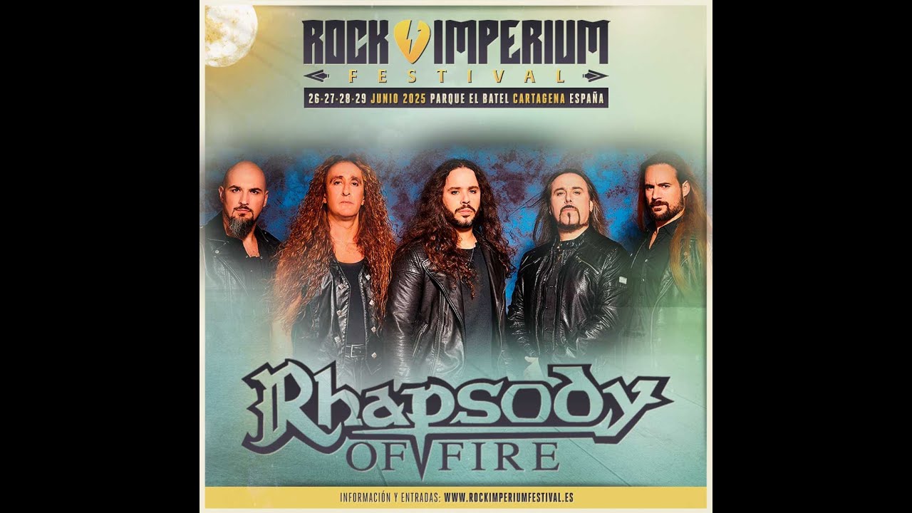 Rhapsody Of Fire - Rock Imperium Festival 2025