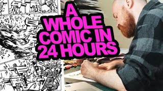 Drawing A Comic Book In 24 HOURS