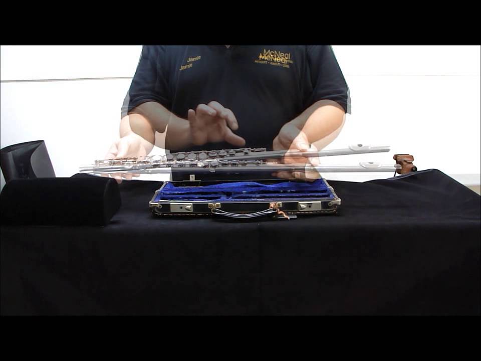 Gemeinhardt M2CS Solid Silver Closedhole Flute and Case YouTube