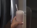 Клубничный молочный коктейль 🍹