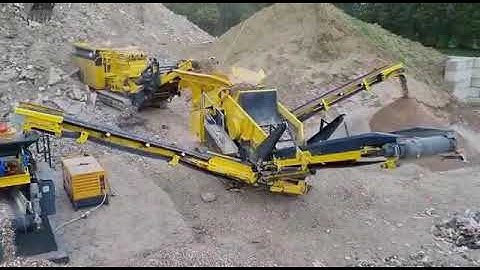 Gruppo di Frantumazione Keestrack R3 - Gruppo Vagliatura Keestrack K3 - Tornado S4L. Crushing Plant