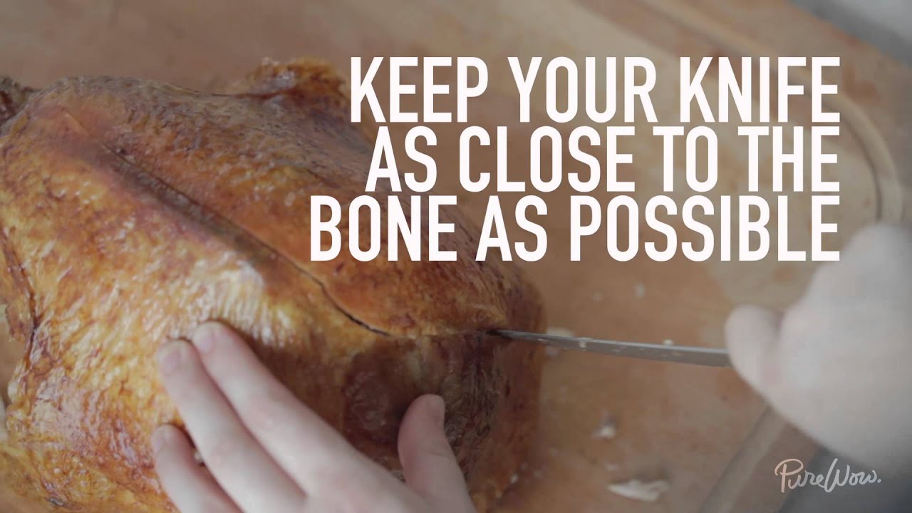 PureWow Presents How to Carve A Turkey YouTube