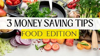 3 Money Saving Tips| Food & Grocery Hacks| #tips #moneysavingtips #budget #savings #financialfreedom