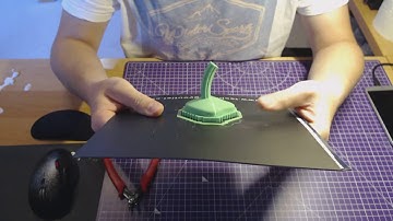 PLA print release from DIY BuildTak© FlexPlate© V2.0