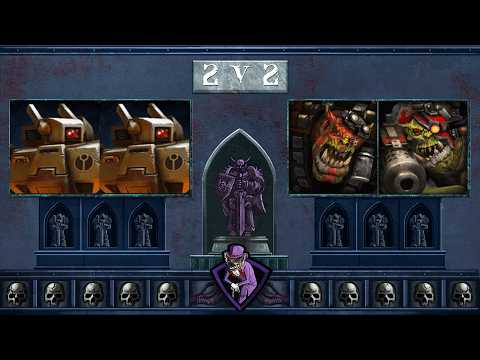 W40k (Elite Mod Tau V1.7.1) 2v2 FACTION WAR - Mostafa (MB) + Crow (KN) vs Cry + Leonus (XV8s) thumbnail