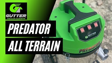 Predator Gutter Vacuum. Easily Manoeuvre Across All Terrain & Access Gutters Fully Around A Property