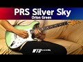 Prs silver sky orion green no talk