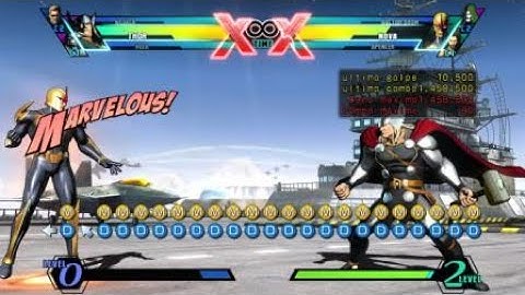 UMvC3 Hulk/Thor/Wesker midscreen sideswitch DHC combo
