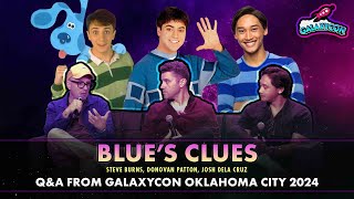 Blue's Clues Q&A | GalaxyCon Oklahoma City 2024 | Steve Burns, Donovan Patton, Josh Dela Cruz