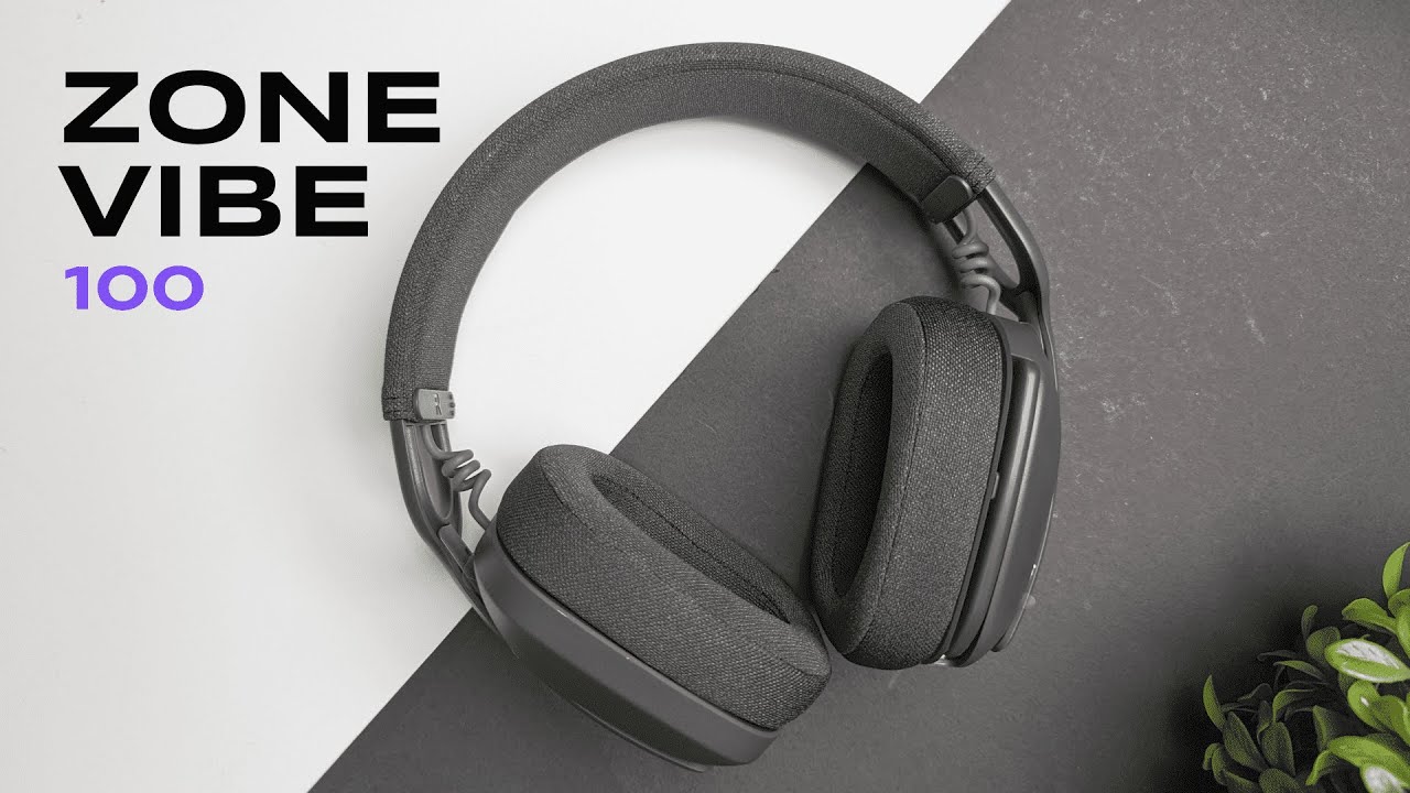 Logitech Vibe Zone 100 Headset - Review - YouTube