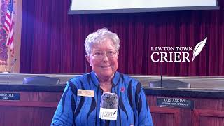 Lawton Town Crier Jari Askins 2025