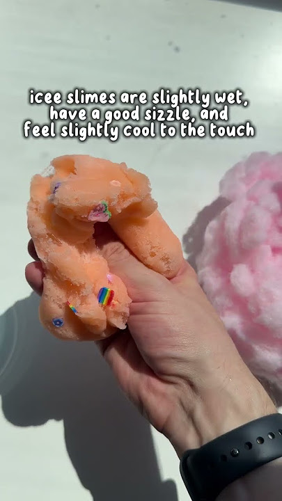ICEE SLIME vs COTTON SLIME... 😬