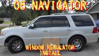 0306 Navigator/Expedition Window Regulator Install