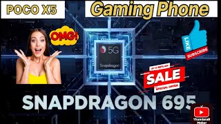 Poco X5 Best Gaming phone 📱 Snapdragon 695 5G Processor | 120Hz Super Amoled Display