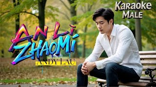 An Li Zhao Mi 暗里着迷 _ No Vocal Male Key _ Translate Indoesia