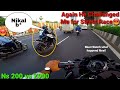 Biker Again Gone Totally Mad After Seeing Superbike!|NS200 VS Z900|Giveaway Result|Z900 Rider