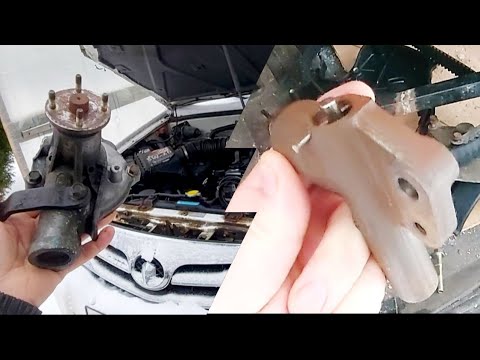 Как поменять помпу на Ховере Натяжитель ремня грм Ховер