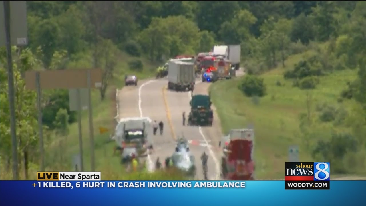 1 killed, 6 injured in crash involving Life EMS ambulance - YouTube