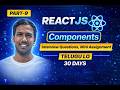 Components in Reactjs | Telugu |  #reactjs #reactjstelugu #javascript #reacttutorial #reactjstelugu